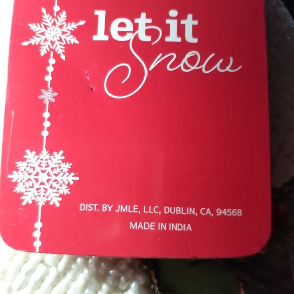 White Beaded Green Decorated Christmas Trees Festive Holiday Pillow 12x12 - Picture 10 of 16